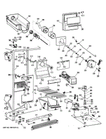 03 - Section3 parts for Ge Refrigerator CSE27DRAWH from AppliancePartsPros.com