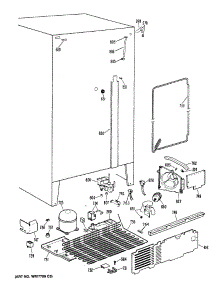 05 - Section5 parts for Ge Refrigerator CSE27DRAWH from AppliancePartsPros.com