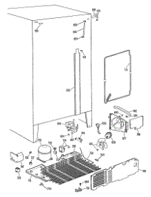 04 - Section4 parts for Ge Refrigerator CSC22GRSAAD from AppliancePartsPros.com