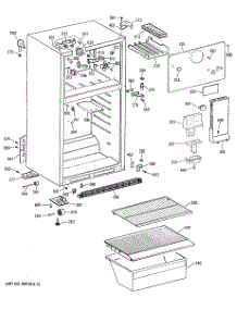 02 - Section2 parts for Ge Refrigerator CTE14CYSJRWH from AppliancePartsPros.com