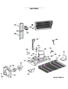 06 - Unit Parts parts for Ge Refrigerator CTE24GASJRWH from AppliancePartsPros.com