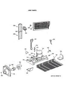 06 - Unit Parts parts for Ge Refrigerator CTX21EASMRWH from AppliancePartsPros.com