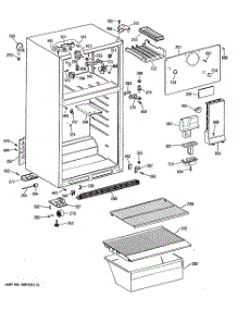 02 - Section2 parts for Ge Refrigerator CTX14CASJLAD from AppliancePartsPros.com