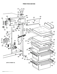 04 - Fresh Food Section parts for Ge Refrigerator CSX27DRSBAD from AppliancePartsPros.com