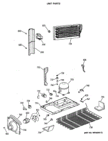 06 - Unit Parts parts for Ge Refrigerator CTX18GISJRAD from AppliancePartsPros.com
