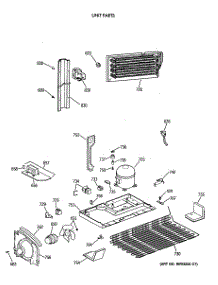 06 - Unit Parts parts for Ge Refrigerator CTE24GATJRWH from AppliancePartsPros.com