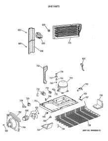 06 - Unit Parts parts for Ge Refrigerator CTH18EATFRAD from AppliancePartsPros.com