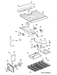 03 - Section3 parts for Ge Refrigerator CTX16CITDLAD from AppliancePartsPros.com