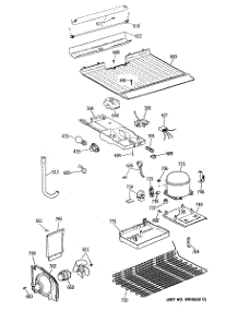 03 - Section3 parts for Ge Refrigerator CTX18LYXGRWH from AppliancePartsPros.com