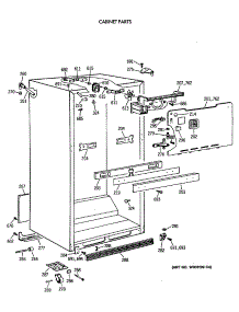 03 - Cabinet Parts parts for Ge Refrigerator CTX18EAXBRAD from AppliancePartsPros.com
