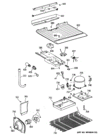 03 - Section3 parts for Ge Refrigerator CTX16CAYBLAD from AppliancePartsPros.com