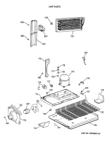 06 - Unit Parts parts for Ge Refrigerator CTG21GAXDRWW from AppliancePartsPros.com