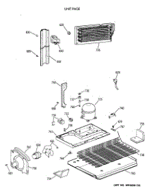 06 - Unit Parts parts for Ge Refrigerator CTG24GAXDRWW from AppliancePartsPros.com