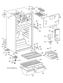 02 - Section2 parts for Ge Refrigerator CTH16BYTJRAD from AppliancePartsPros.com