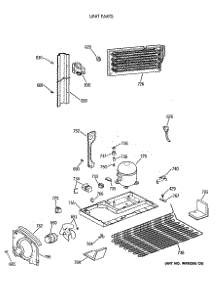 06 - Unit Parts parts for Ge Refrigerator MTX24GAXBRAA from AppliancePartsPros.com