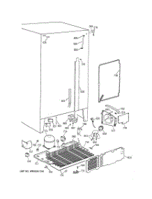 04 - Unit Parts parts for Ge Refrigerator CSK25GRYAAA from AppliancePartsPros.com