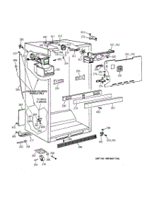 03 - Cabinet Parts parts for Ge Refrigerator CTX21BIXFRWW from AppliancePartsPros.com