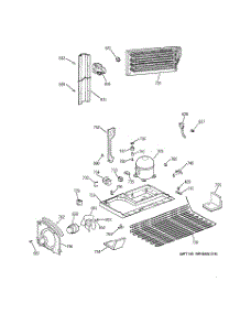 06 - Unit Parts parts for Ge Refrigerator CTX21BIXFRWW from AppliancePartsPros.com
