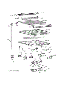 05 - Compartment Separator Parts parts for Ge Refrigerator CTI18GIXERWW from AppliancePartsPros.com