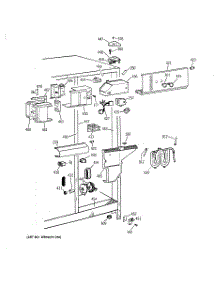 04 - Fresh Food Section parts for Ge Refrigerator CSK27DHXEAA from AppliancePartsPros.com