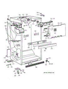 03 - Cabinet Parts parts for Ge Refrigerator CTX21BIXJRWW from AppliancePartsPros.com