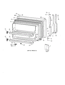 03 - Cabinet Parts parts for Ge Refrigerator CTI18GIXSRWW from AppliancePartsPros.com