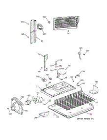 06 - Unit Parts parts for Ge Refrigerator CTI18GIXSRWW from AppliancePartsPros.com