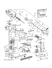 02 - Freezer Section parts for Ge Refrigerator CSK25GRZAAA from AppliancePartsPros.com