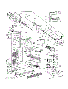 03 - Freezer Section parts for Ge Refrigerator CSK27DHZAAA from AppliancePartsPros.com