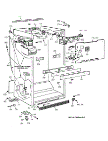 03 - Cabinet Parts parts for Ge Refrigerator CTI18GIZHRWW from AppliancePartsPros.com