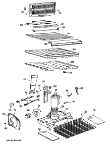 03 - Section3 parts for Ge Refrigerator CTX18GKER from AppliancePartsPros.com