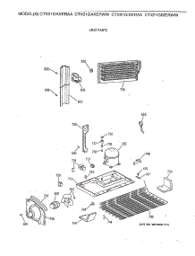 06 - Unit Parts parts for Ge Refrigerator CTX21GIXERWW from AppliancePartsPros.com