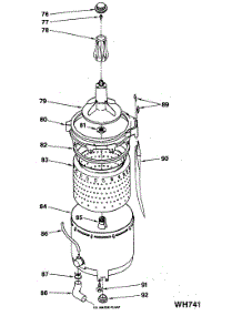 09 - Section9 parts for Ge Washer Dryer Combo WSM2480SDZAA from AppliancePartsPros.com