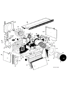 02 - Room Air Conditioner parts for Ge Air Conditioner A4B561DAALQ1 from AppliancePartsPros.com