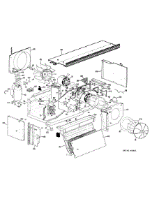 02 - Section2 parts for Ge Air Conditioner A2B518DXASSA from AppliancePartsPros.com
