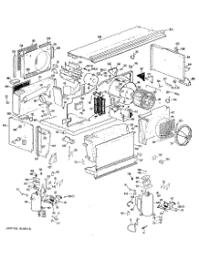 02 - Section2 parts for Ge Air Conditioner A3B793CKALD1 from AppliancePartsPros.com