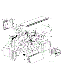 02 - Section2 parts for Ge Air Conditioner A2B742SEALE1 from AppliancePartsPros.com