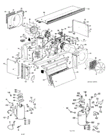 04 - Section4 parts for Ge Air Conditioner A2B378DGAS1Y from AppliancePartsPros.com