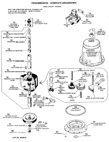 04 - Transmission-Complete Breakdown parts for Ge Washer WWA8700LAL from AppliancePartsPros.com