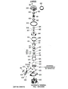 05 - 2-Speed parts for Ge Washer WWA8700LAL from AppliancePartsPros.com