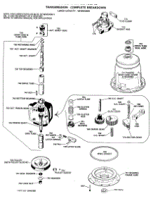 04 - Transmission-Complete Breakdown parts for Ge Washer WWA8318LAL from AppliancePartsPros.com