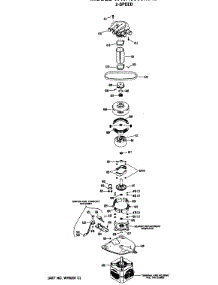 05 - 2-Speed parts for Ge Washer WWA8608MXL from AppliancePartsPros.com