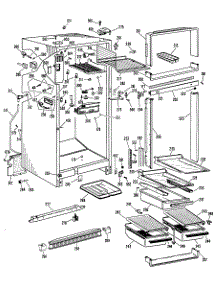 02 - Section2 parts for Ge Refrigerator CTF15GCB from AppliancePartsPros.com