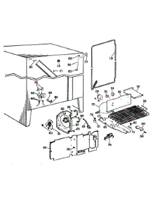 04 - Section4 parts for Ge Refrigerator CSX24DFB from AppliancePartsPros.com