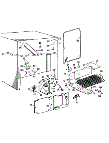 04 - Section4 parts for Ge Refrigerator CSF24DFB from AppliancePartsPros.com