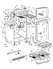 02 - Section2 parts for Ge Refrigerator CTF16EGB from AppliancePartsPros.com