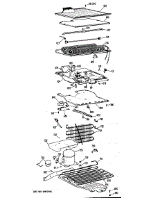 03 - Section3 parts for Ge Refrigerator CTF16GGB from AppliancePartsPros.com
