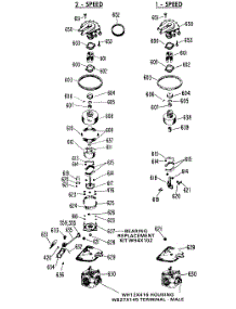 05 - 2 - Speed parts for Ge Washer WLW3300BBL from AppliancePartsPros.com