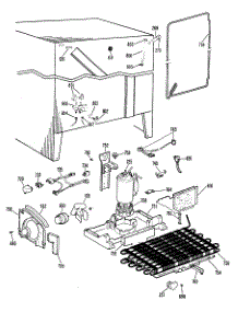 04 - Section4 parts for Ge Refrigerator CSX24DHB from AppliancePartsPros.com
