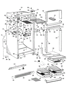 02 - Section2 parts for Ge Refrigerator CTF14EJB from AppliancePartsPros.com